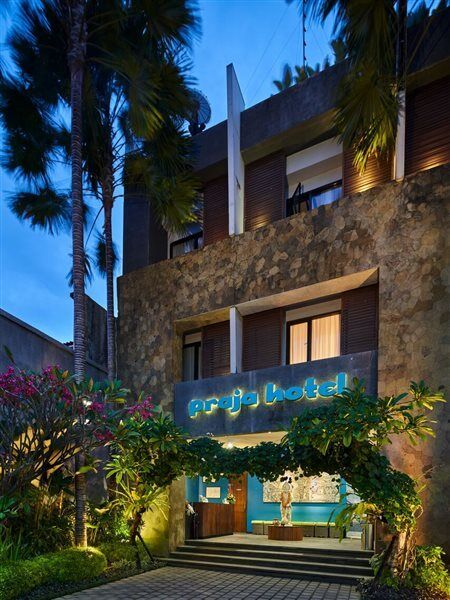 Praja Hotel Denpasar Exterior foto